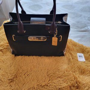 Coach Exotic Leather Swagger